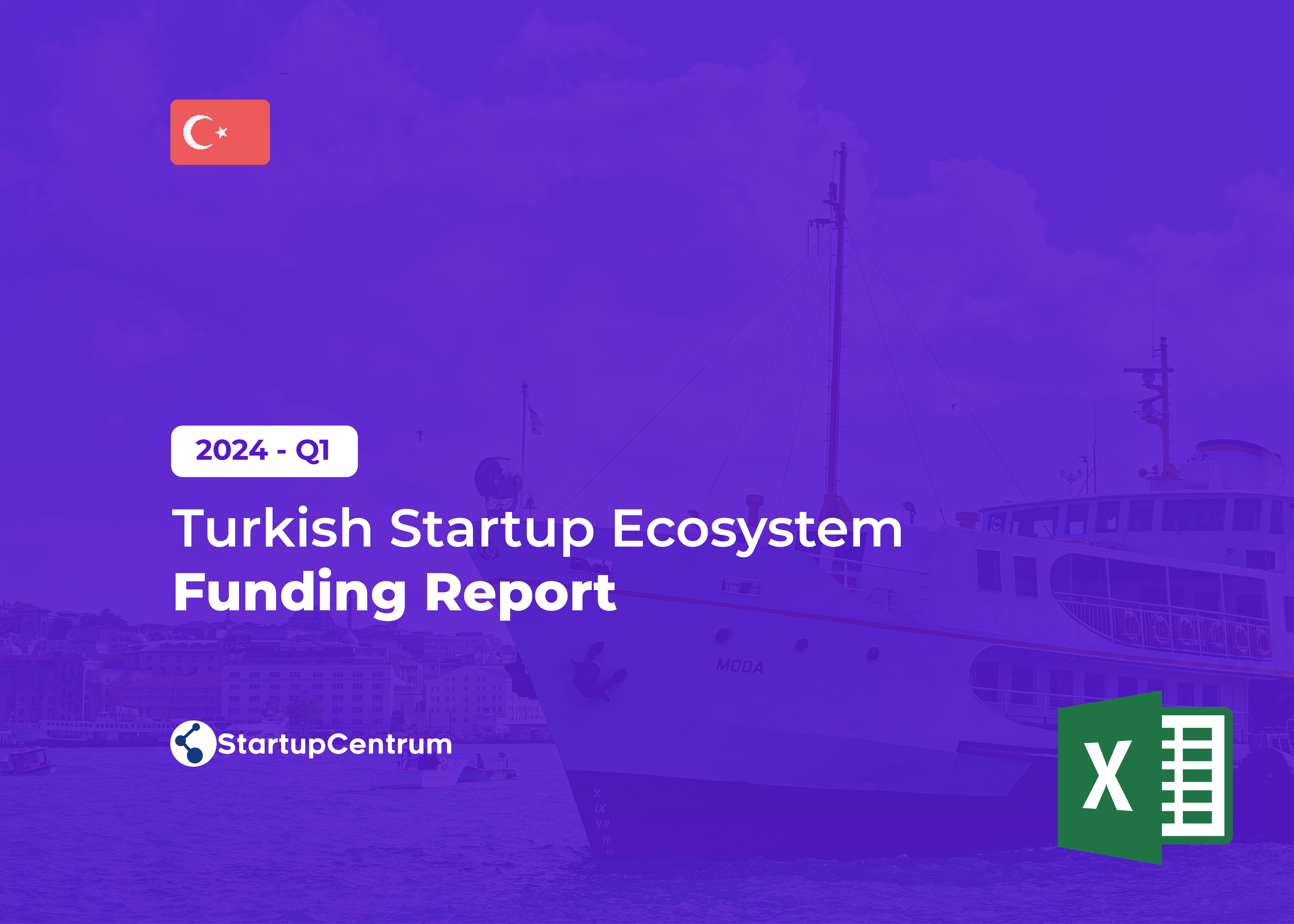  2024 - Q1 Turkish Startup Ecosystem Funding Report (Data) Cover Image